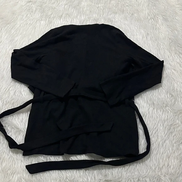 Anthropologie Classic Black Open Cardigan - Picture 6 of 7